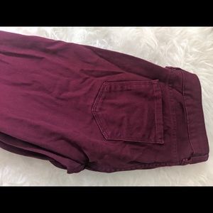 Maroon/Fuchsia Arizona Jeans